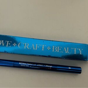 Love Craft Beauty Retractable Lip Liner & Brush - Blue